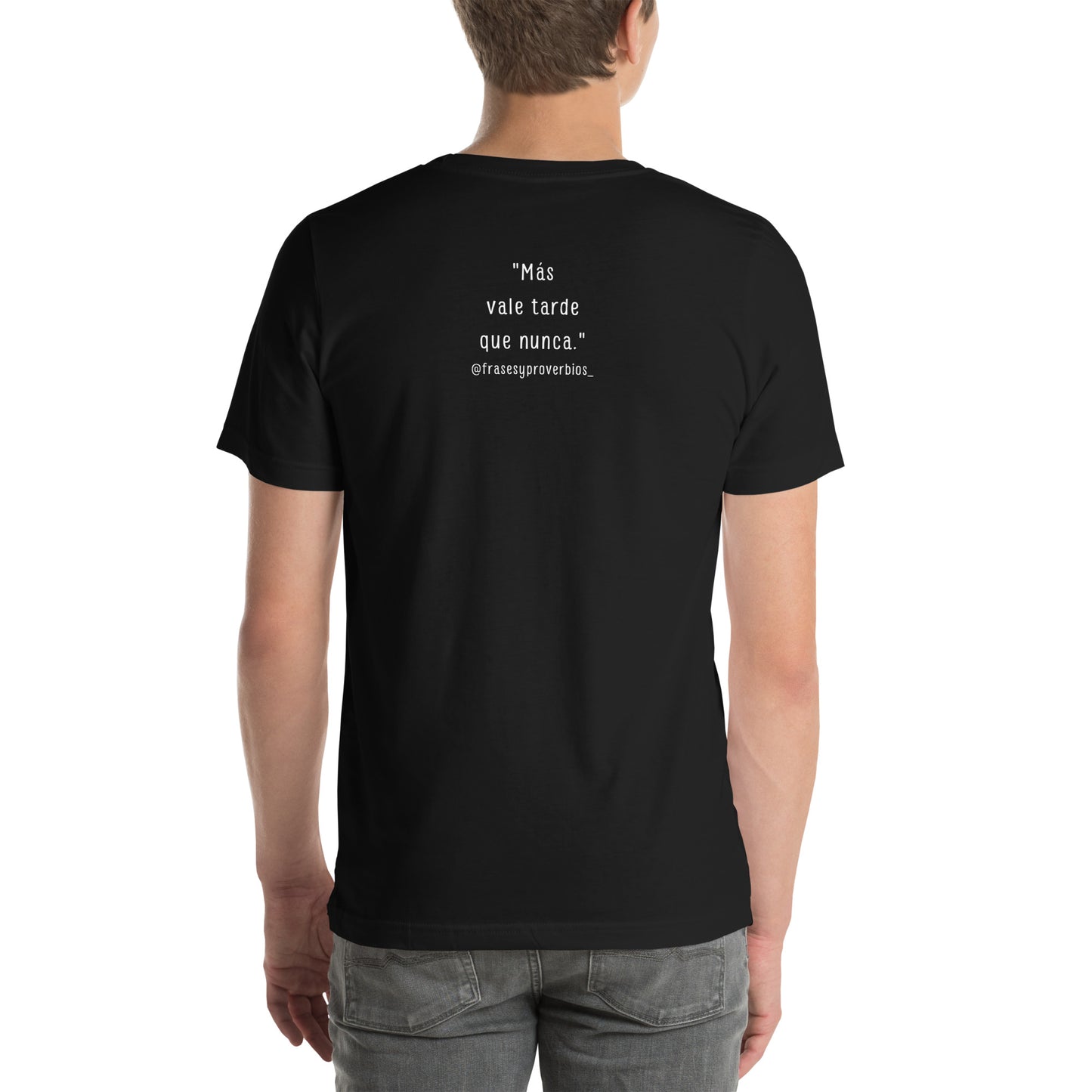 N°03 Proverbio Polera unisex negra