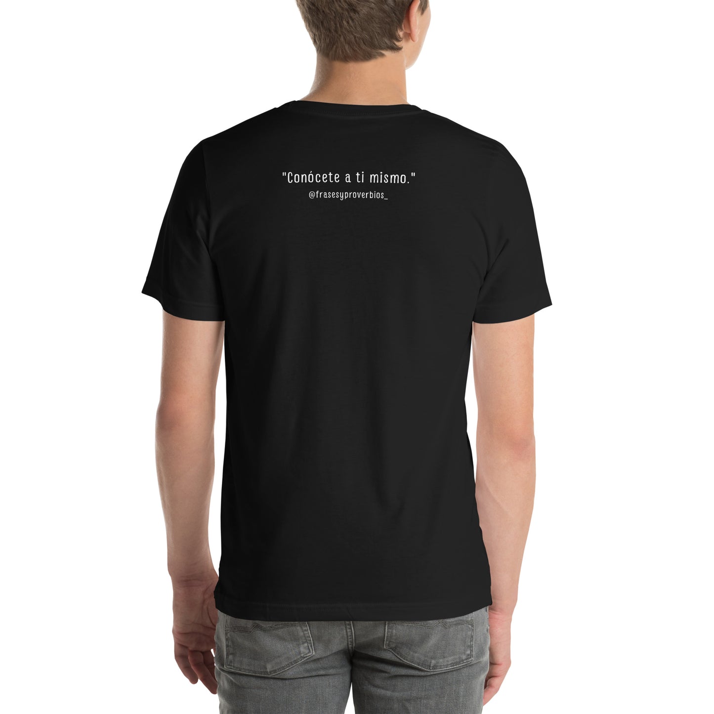 N°39 Proverbio Polera unisex negra