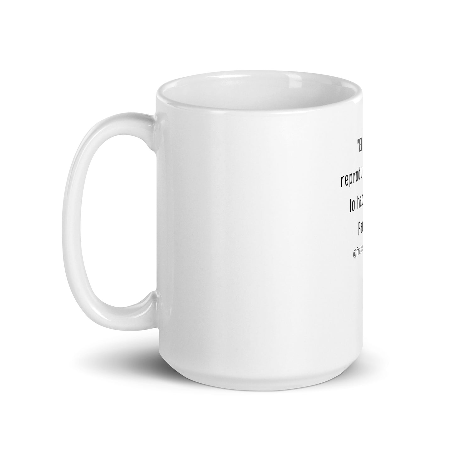 N°35 Frase Taza blanca brillante Paul Klee