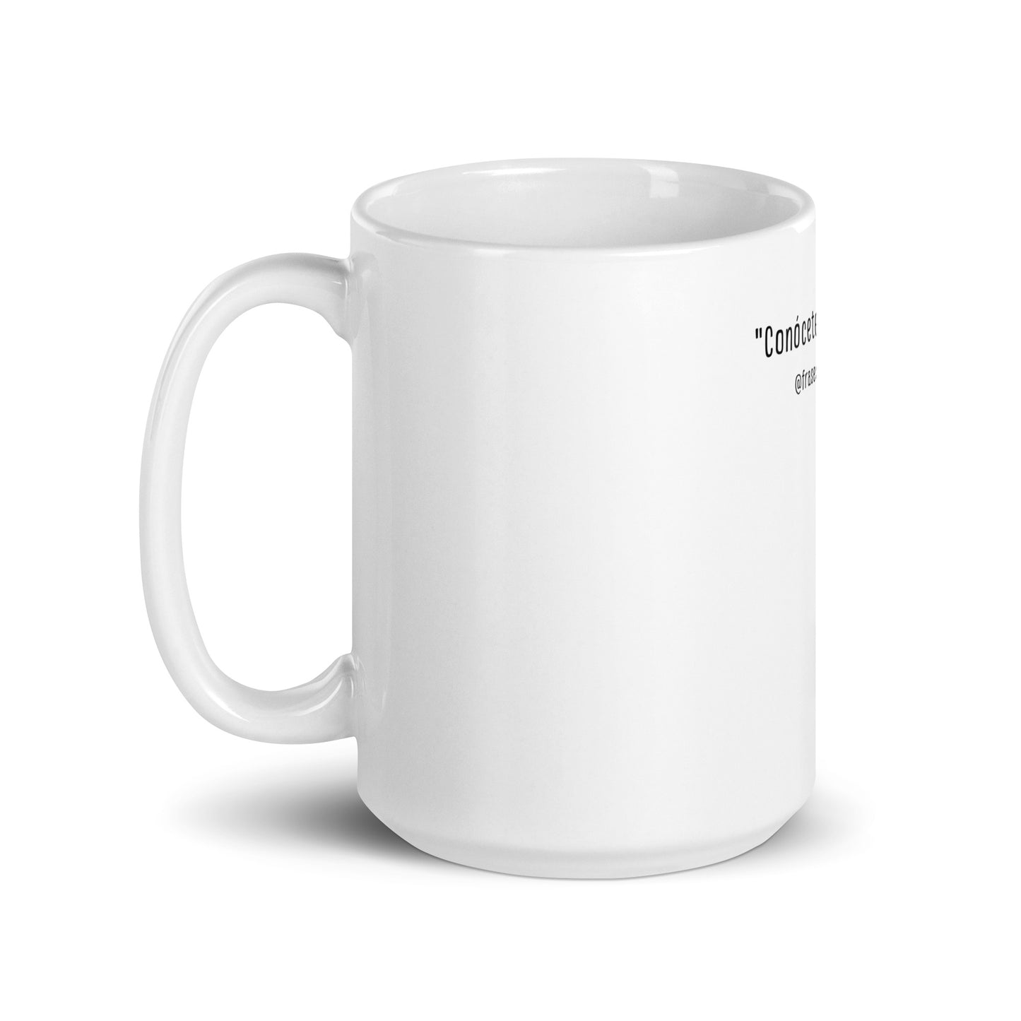 N°39 Proverbio Taza blanca brillante