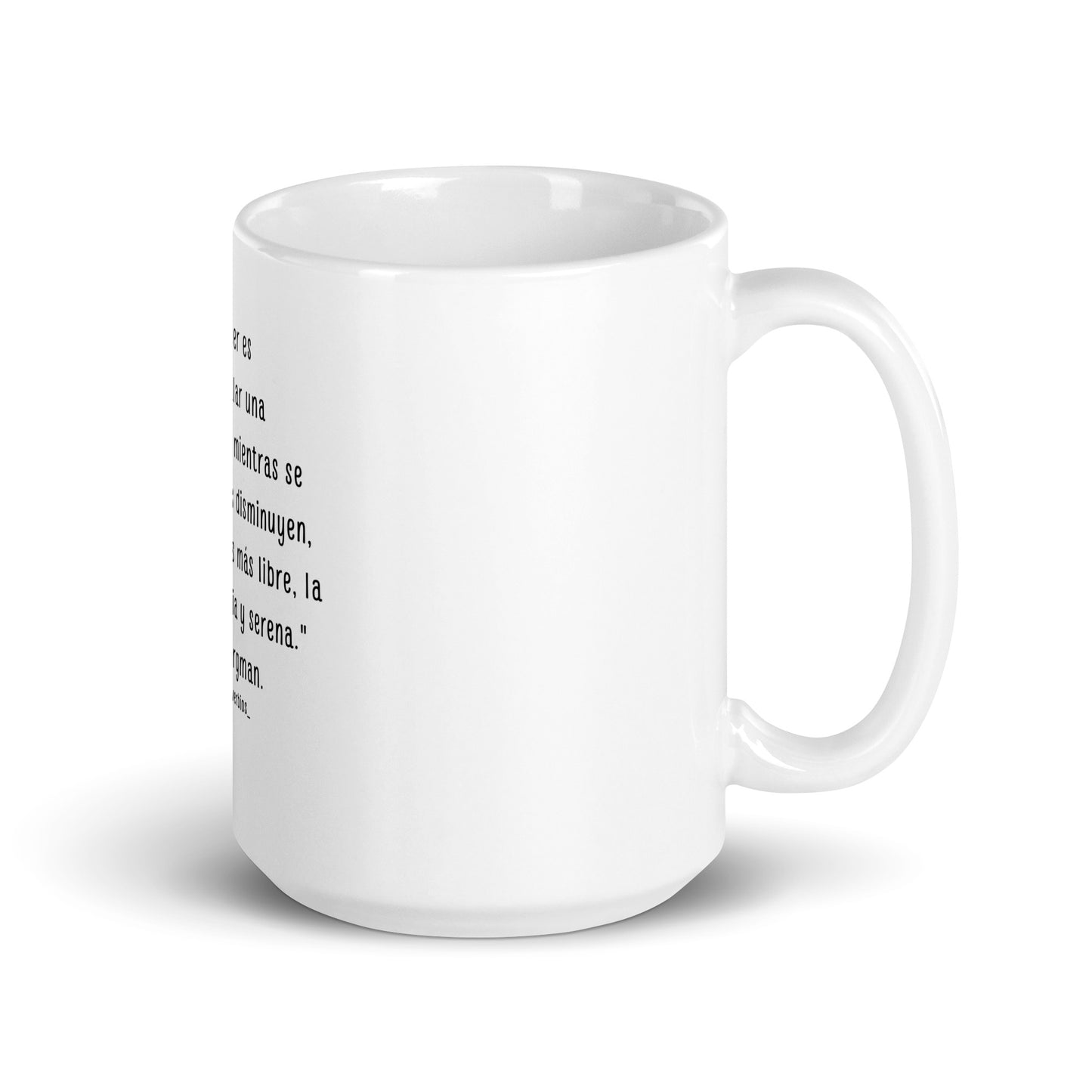 N°11 Frase Taza blanca brillante Ingmar Bergman