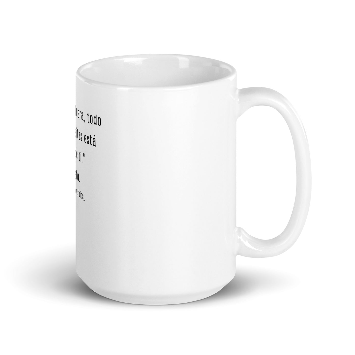 N°43 Frase Taza blanca brillante Epicteto