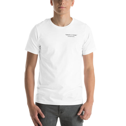 N°39 Proverbio Polera unisex blanca