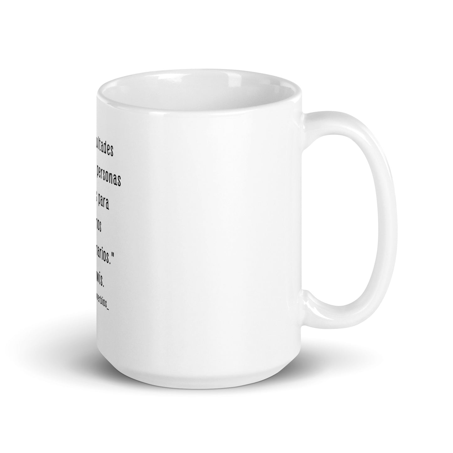 N°02 Frase Taza blanca brillante C.S. Lewis