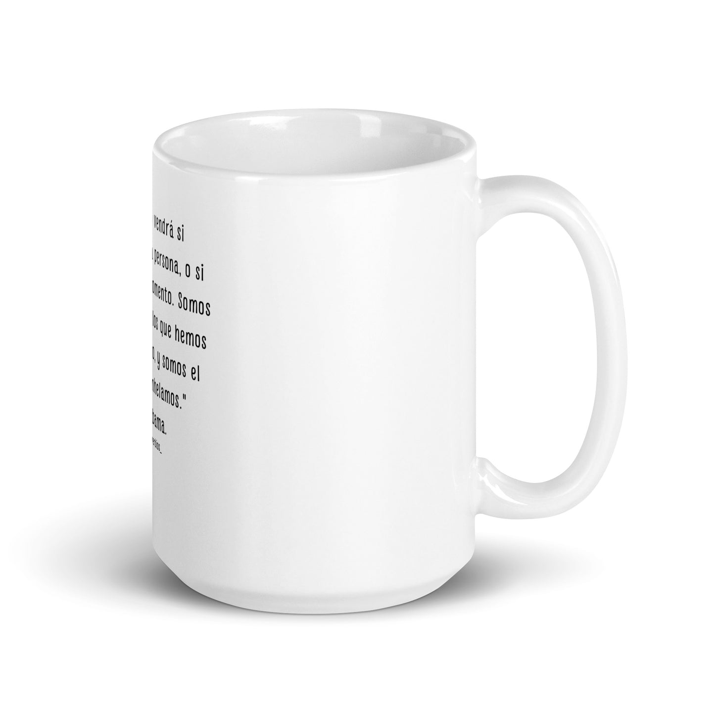 N°13 Frase Taza blanca brillante Barack Obama